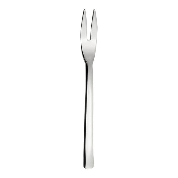 WNK Tura from Steelite International 6" 18/10 Stainless Steel Extra Heavy Weight Oyster Fork - 12/Case