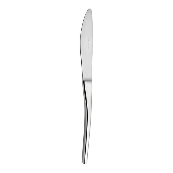 WNK Tura from Steelite International 8" 18/10 Stainless Steel Extra Heavy Weight Dessert Knife - 12/Case