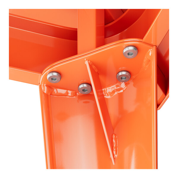 The metal screw and piece for a Lancaster Table & Seating Alloy Series outdoor table.