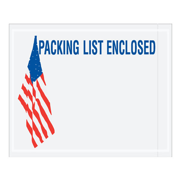 A white Lavex envelope with a flying USA flag and blue text.