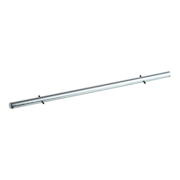 A long silver metal rod.