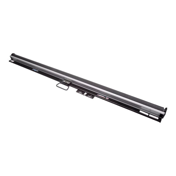 A long black rectangular metal tube with a handle.