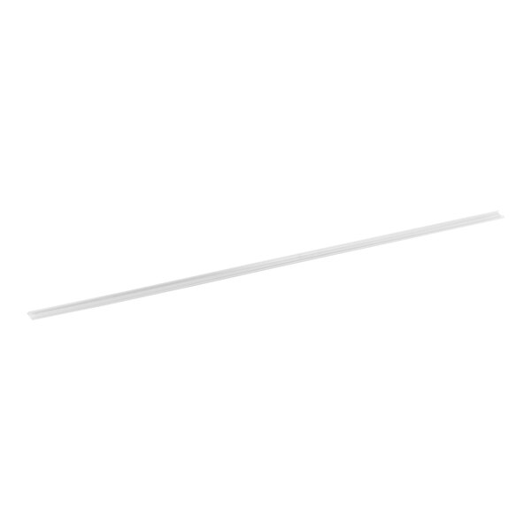 A long white plastic rod with a thin handle.