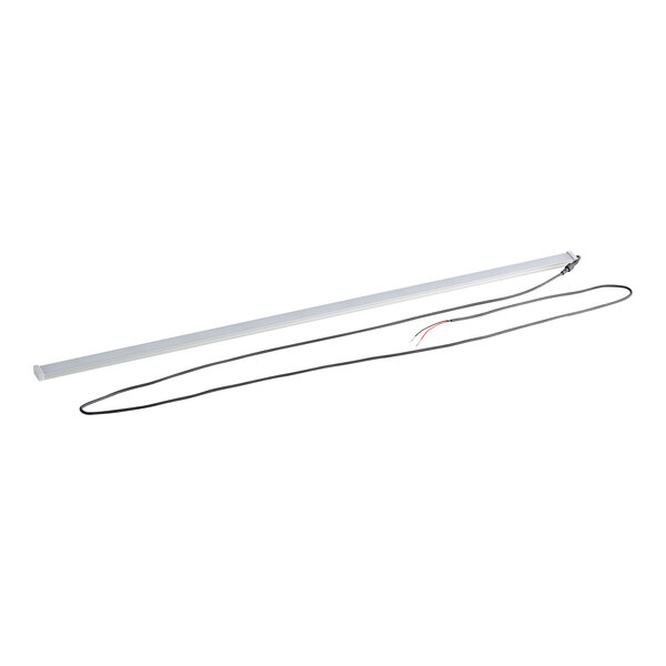 An Avantco LED tube light with a white cord.
