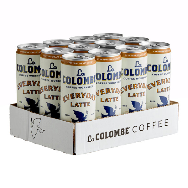 La Colombe Everyday Draft Latte 11 fl. oz. - 12/Case