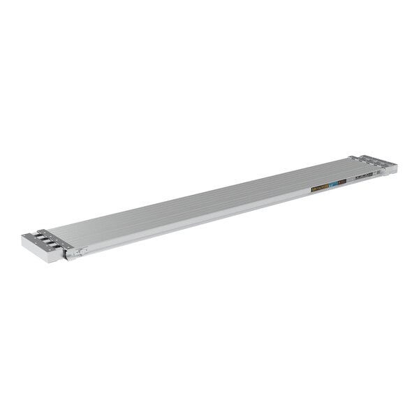 A long rectangular Metaltech telescopic work platform.