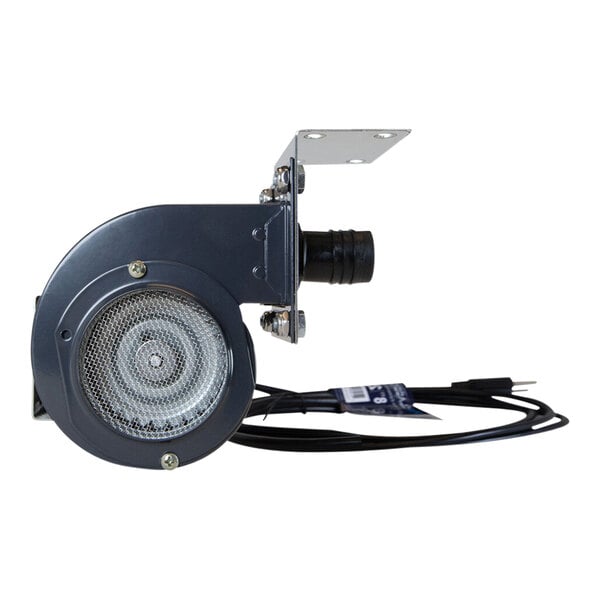 A Micro Matic beer system blower with a cable attached.