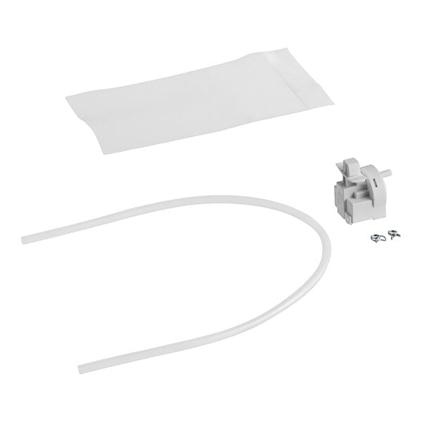 A white plastic Noble Warewashing Megaflex sensor tubing assembly kit.