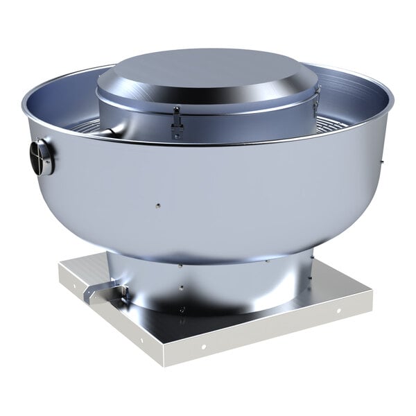 A Canarm aluminum kitchen exhaust fan with a metal bowl lid.