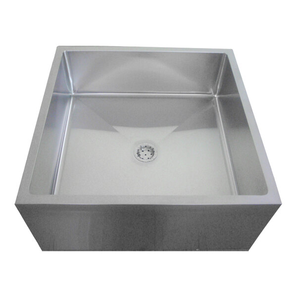 IMC/Teddy FS-ADA FS 36" x 36" x 16" Stainless Steel Floor / Utility / Mop Sink
