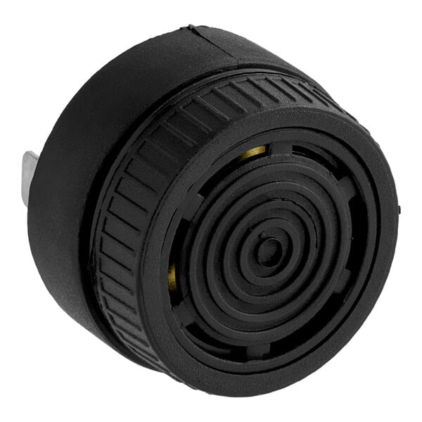 A round black timer alarm buzzer for Cooking Performance Group HSIO-H and HSIO-H-2 models.