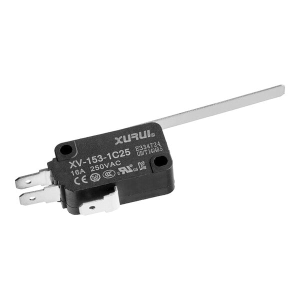 A door microswitch for Cooking Performance Group HSIO-H and HSIO-H-2 ovens.
