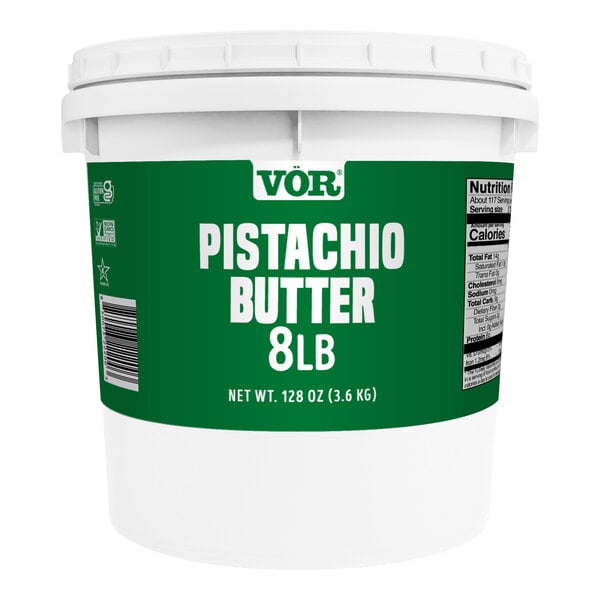Vor Pure Pistachio Butter 8 lb. Pail