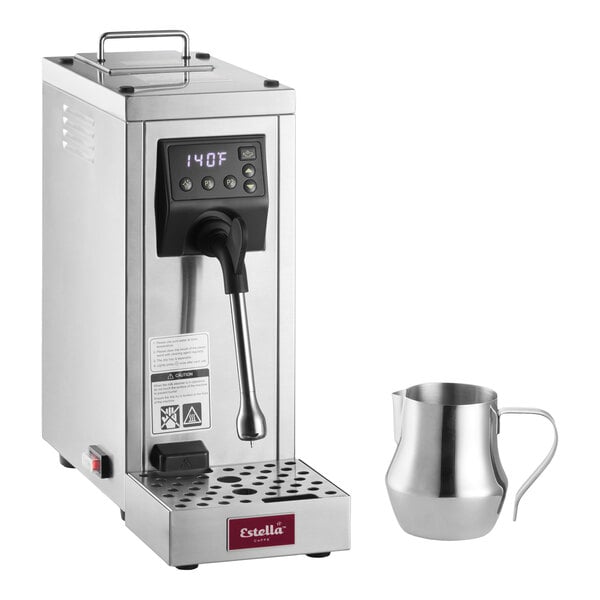Estella Caffe ECMSA08 Automatic Pourover Milk Steamer - 120V, 1,450W