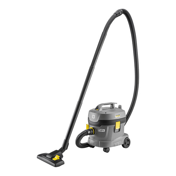 Karcher T 12/1 1.355-127.0 3 Gallon Dry Canister Vacuum Cleaner with Tool Kit - 1 3/4 hp