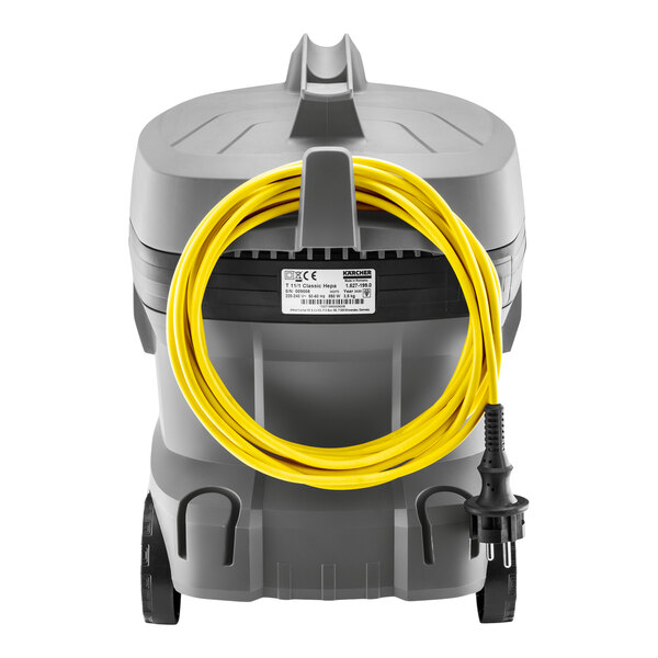 Karcher T 12/1 1.355-127.0 3 Gallon Dry Canister Vacuum Cleaner with Tool Kit - 1 3/4 hp