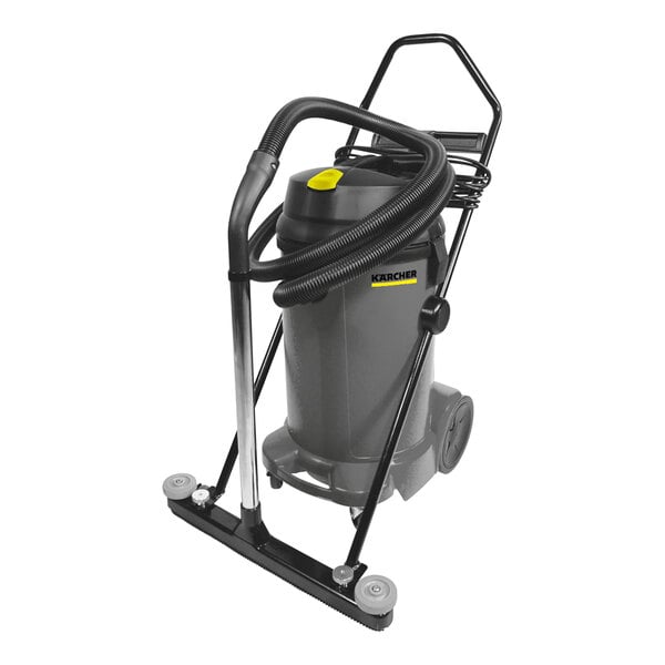 A Karcher wet/dry vacuum cleaner.