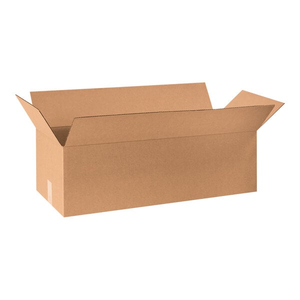 A brown cardboard box.