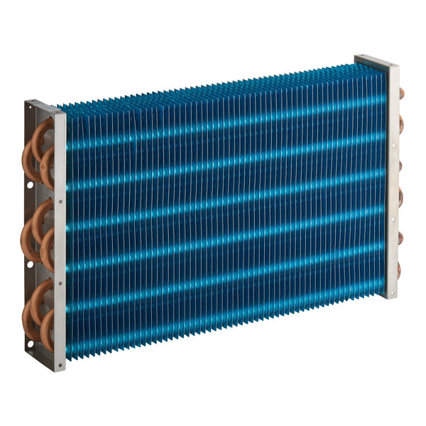 An evaporator coil designed for Avantco VAC-36W and VAC-36B refrigeration units.