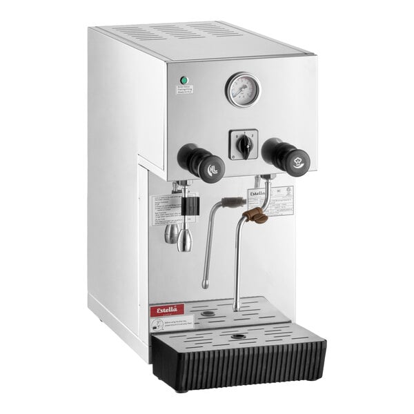 Estella Caffe ECMSS6 Semi-Automatic Milk Steamer / Hot Water Dispenser - 120V, 1,700W