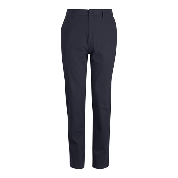 Edwards men's dark navy performance pants with a buttoned waistband.