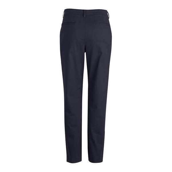 Edwards men's dark navy work pants with a buttoned waistband.