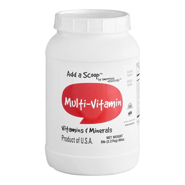 Add A Scoop Multi-Vitamin Blend Supplement Powder 5 lb. - 6/Case