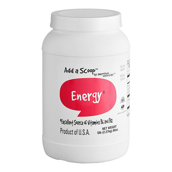 Add A Scoop Energy Blend Supplement Powder 5 lb. - 6/Case