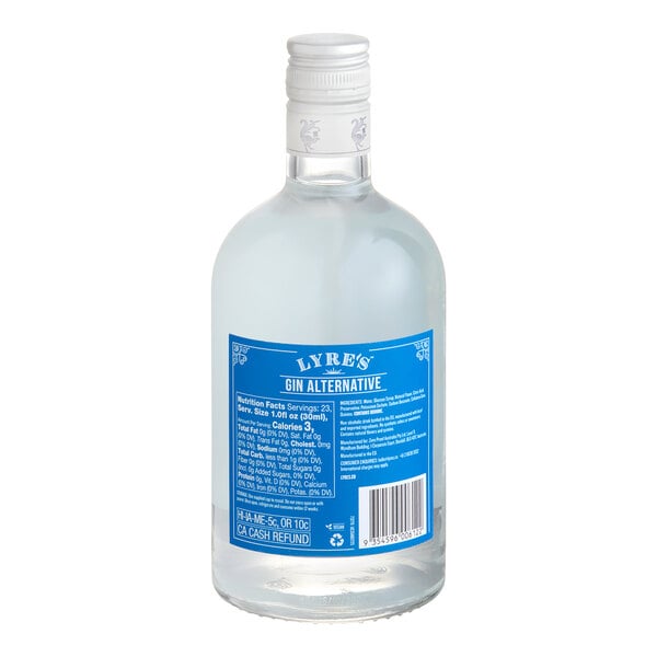 Lyre's Dry London Spirit Non-Alcoholic Gin 700mL Bottle - 6/Case