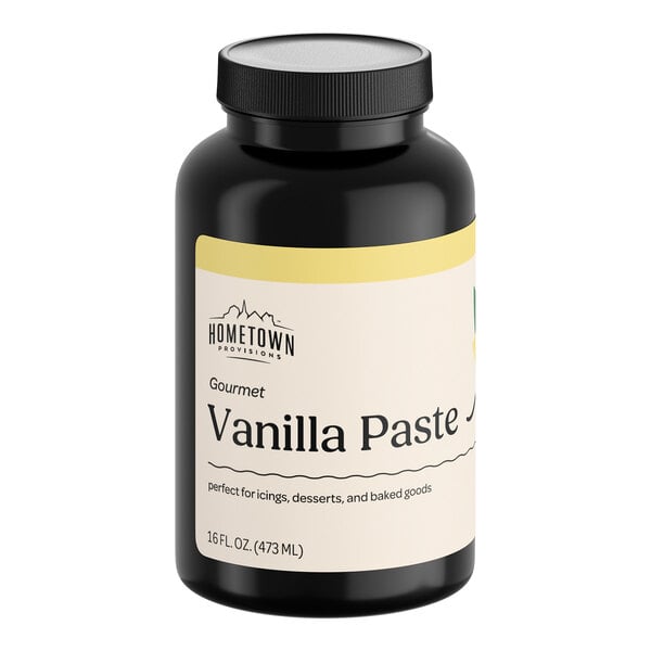 Hometown Provisions Vanilla Bean Paste 16 oz. - 12/Case