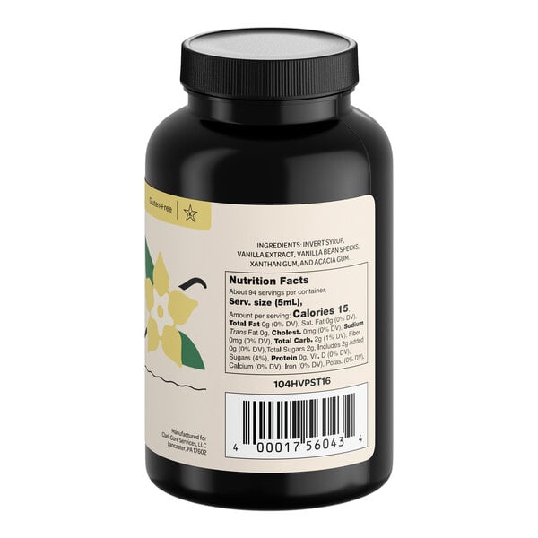 Hometown Provisions Vanilla Bean Paste 16 oz. - 12/Case