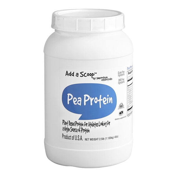 Add A Scoop Pea Protein Supplement Powder 2.5 lb. - 6/Case
