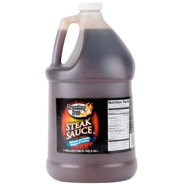 Branding Iron Steak Sauce 1 Gallon