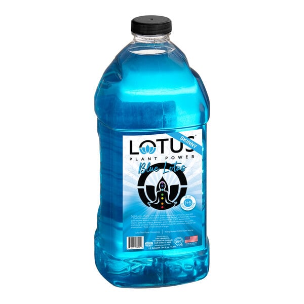 Lotus Plant Power Sugar-Free Blue Lotus 5:1 Energy Concentrate 64 fl. oz. - 6/Case