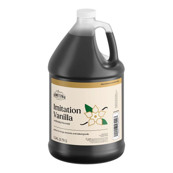 Hometown Provisions Imitation Vanilla 1 Gallon - 4/Case