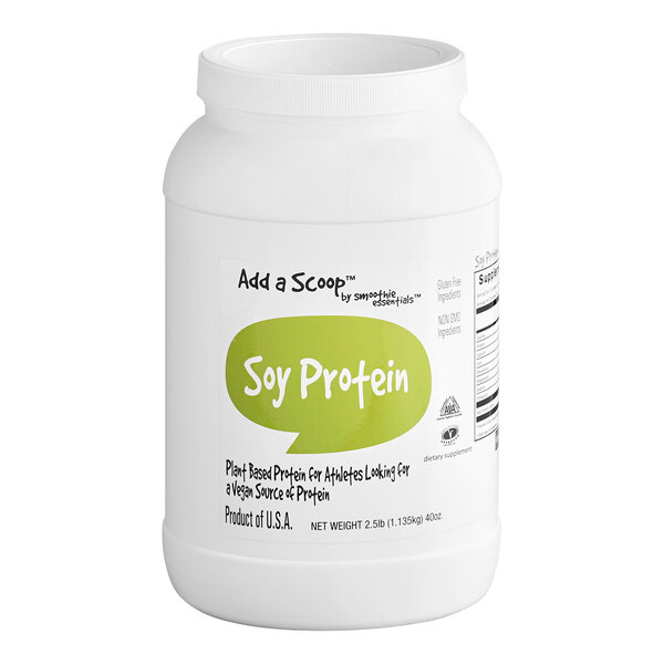Add A Scoop Soy Protein Supplement Powder 2.5 lb. - 6/Case