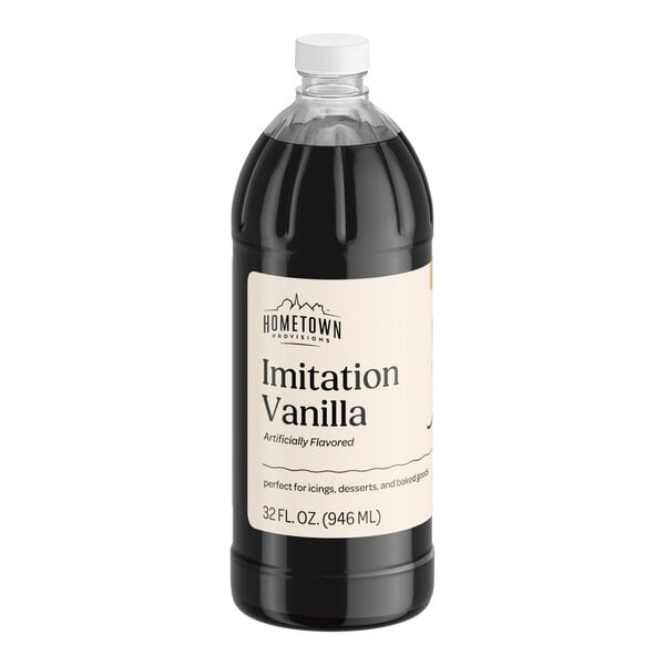 Hometown Provisions Imitation Vanilla 32 fl. oz. - 12/Case