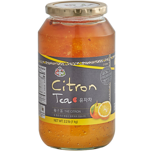 Assi Korean Citron Tea with Honey 1 kg (2.2 lb.) - 12/Case