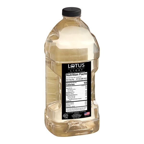 Lotus Plant Power Light White Lotus 5:1 Energy Concentrate 64 fl. oz. - 6/Case