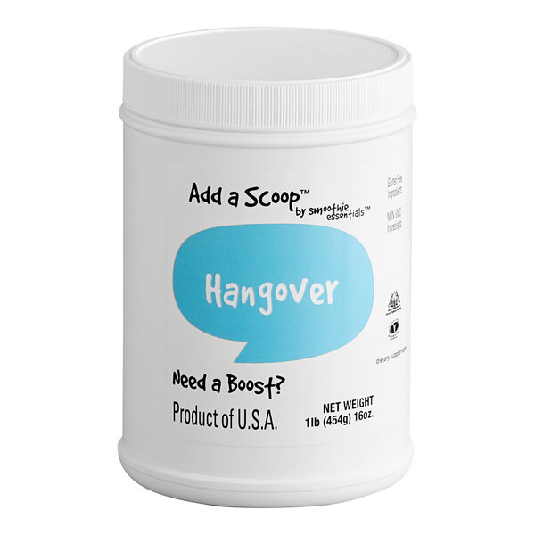 Add A Scoop Hangover Blend Supplement Powder 1 lb. - 18/Case