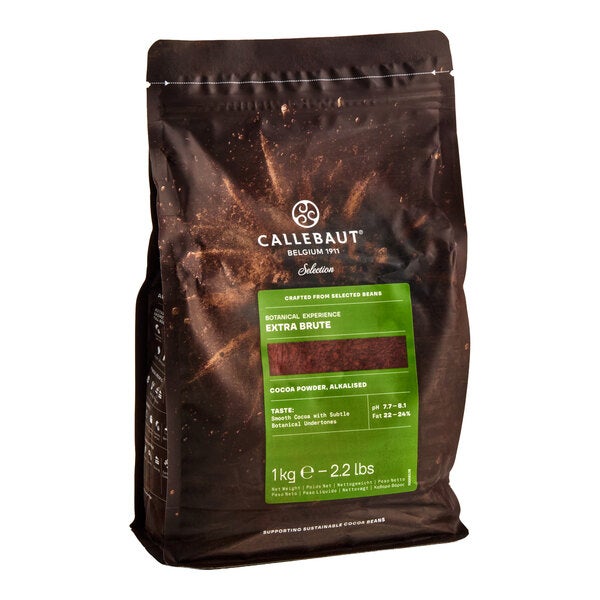 Callebaut Extra Brute Cocoa Powder 2.2 lb. - 6/Case