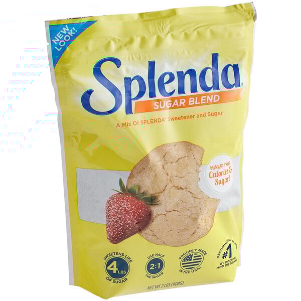 A white bag of Splenda sugar blend.