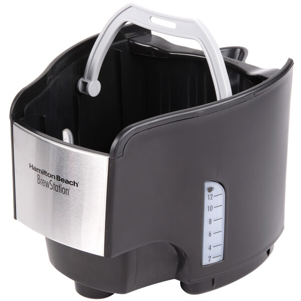 Hamilton Beach 48464 BrewStation Summit Black Single Serving 12 Cup Coffee Maker with Auto Shut Off