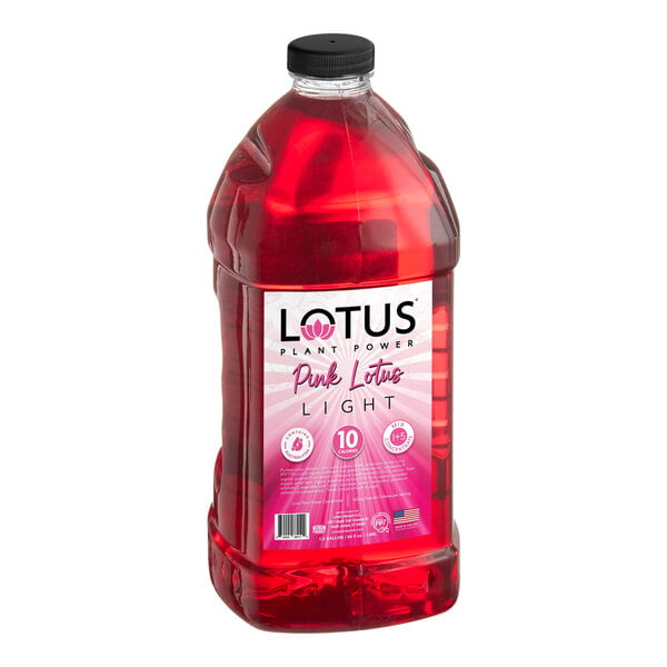 Lotus Plant Power Light Pink Lotus 5:1 Energy Concentrate 64 fl. oz. - 6/Case