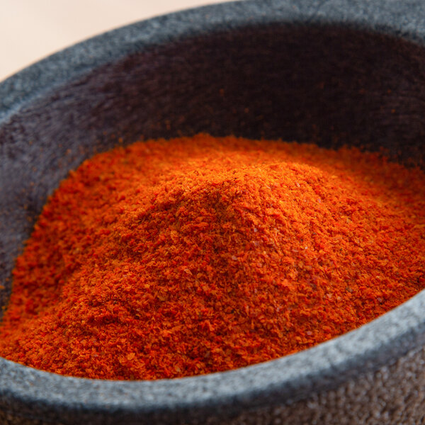 A bowl of Regal Ground Cayenne Pepper.