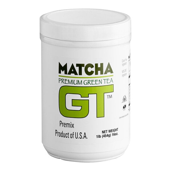 Add A Scoop Premium Matcha Green Tea Powder 1 lb. - 18/Case