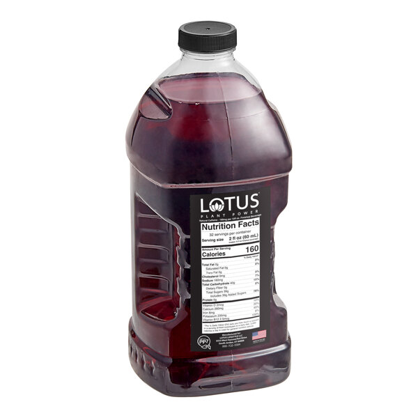 Lotus Plant Power Red Lotus 5:1 Energy Concentrate 64 fl. oz. - 6/Case