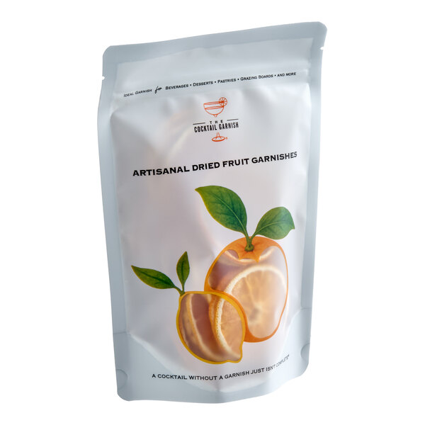 The Cocktail Garnish Dried Navel Orange Slices - 250/Case