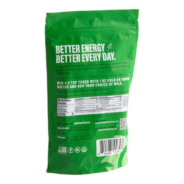 Tenzo Premium Matcha Green Tea Powder 500g (17.6 oz.) - 24/Case