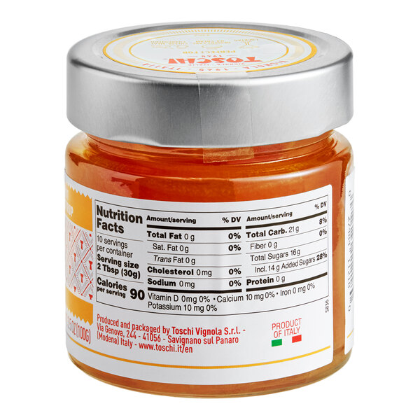 Toschi Orange Peels in Syrup 10.9 oz. (310 g) - 6/Case